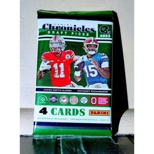 2023 Panini Chronicles NFL Draft Picks Pack - Factory Sealed, New - 4 Cards